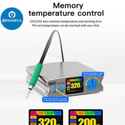 Maant Ant Xin T12R intelligent Soldering Station With 3 Bits